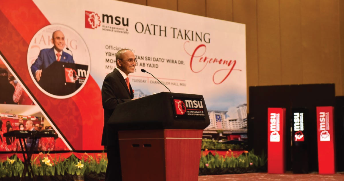 Msu Intake Pledge of integrity and good conduct by new students from June – August ...